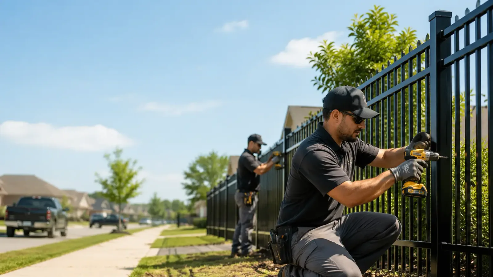 Metal Fence Installation in Kenedy, TX